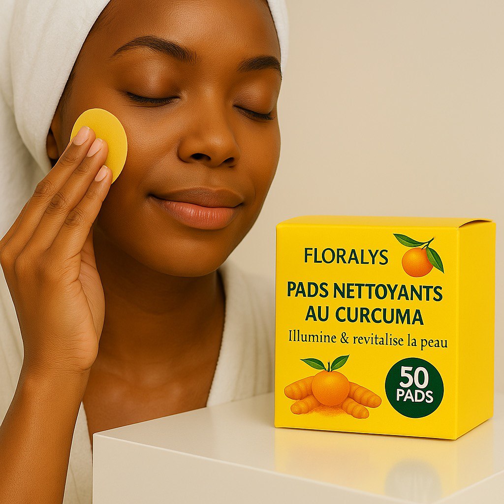 Pads Nettoyants au Curcuma